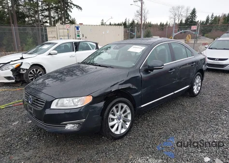 2015 Volvo S80 T5 Platinum из США, поврежденный, VIN YV140MAM6F1190491